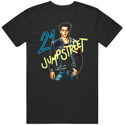 21 Jump Street Teen Action Black MENS SIZE LARGE T Shirt