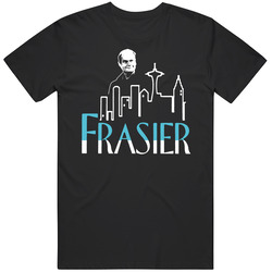 Frasier Sitcom Classic Black MENS SIZE LARGE T Shirt