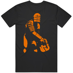 Dead Space Video Game Silhouette Black MENS SIZE LARGE T Shirt Dead Space Video Game Silhouette Black MENS SIZE LARGE T Shirt