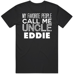 My Favourite People Call Me Uncle Eddie Cool Relative Black MENS SIZE LARGE T Shirt My Favourite People Call Me Uncle Eddie Cool Relative Black MENS SIZE LARGE T Shirt