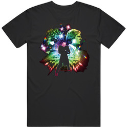 Doctor Who The Master Black MENS SIZE LARGE T Shirt