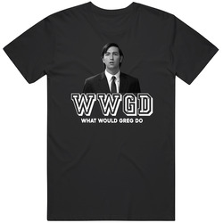 Cousin Greg Wwgd What Would Greg Do Succession Favorite Character Tv Show Fan Black MENS SIZE LARGE T Shirt