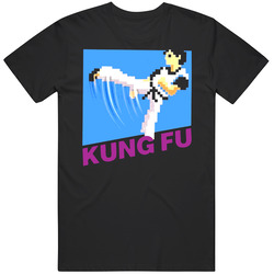Kung Fu Black MENS SIZE LARGE T Shirt Kung Fu Black MENS SIZE LARGE T Shirt