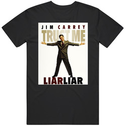 Liar Liar Jim Carey 90s Retro Movie Fan Fan Black MENS SIZE LARGE T Shirt Liar Liar Jim Carey 90s Retro Movie Fan Fan Black MENS SIZE LARGE T Shirt
