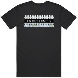 Picket Fences Retro 90s Tv Show Fan Black MENS SIZE LARGE T Shirt