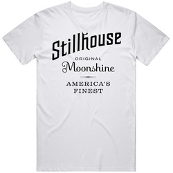 Stillhouse Original Moonshine Label Logo Booze Drinking Cool T Shirt Stillhouse Original Moonshine Label Logo Booze Drinking Cool T Shirt