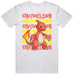 Charmeleon Pokemon Love Heart Video Game Cartoon Fan T Shirt Charmeleon Pokemon Love Heart Video Game Cartoon Fan T Shirt