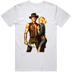 Crocodile Dundee Movie T Shirt Crocodile Dundee Movie T Shirt