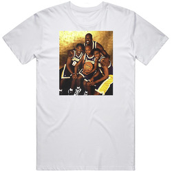 Van Exel Kobe Shaq Los Angeles La Basketball Veterans Old School Photo T Shirt Van Exel Kobe Shaq Los Angeles La Basketball Veterans Old School Photo T Shirt