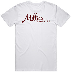Millie's Cookies Uk Chain Restaurants Logo T Shirt Millie's Cookies Uk Chain Restaurants Logo T Shirt