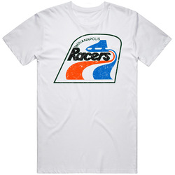 Indianapolis Racers World Hockey Association Retro Team Logo T Shirt Indianapolis Racers World Hockey Association Retro Team Logo T Shirt