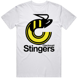 Cincinnati Stingers World Hockey Association Retro Team Logo T Shirt Cincinnati Stingers World Hockey Association Retro Team Logo T Shirt