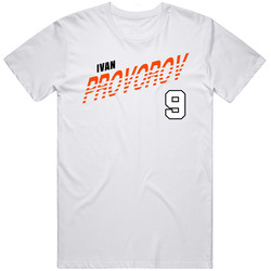 Ivan Provorov 9 Favorite Player Philadelphia Hockey Mens Size Large White T Shirt Ivan Provorov 9 Favorite Player Philadelphia Hockey Mens Size Large White T Shirt