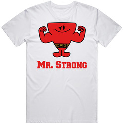Mr Men And Little Miss Mister Strong T Shirt Mr Men And Little Miss Mister Strong T Shirt