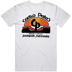 Cactus Pete Jackpot Nevada Mens Size Large White T Shirt Cactus Pete Jackpot Nevada Mens Size Large White T Shirt