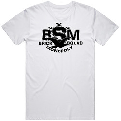 Brick Squad Monopoly Hip Hop Record Label Music Lovers T Shirt Brick Squad Monopoly Hip Hop Record Label Music Lovers T Shirt