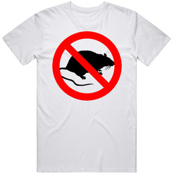 No Rats Allowed Funny T Shirt No Rats Allowed Funny T Shirt
