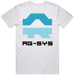 Wipeout Ag Systems Video Game Racing Techno Mens Size Large White T Shirt Wipeout Ag Systems Video Game Racing Techno Mens Size Large White T Shirt