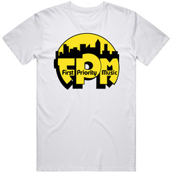 First Priority Music Hip Hop Record Label Music Lovers Mens Size Large White T Shirt First Priority Music Hip Hop Record Label Music Lovers Mens Size Large White T Shirt