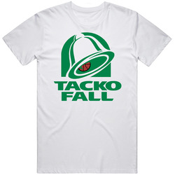 Tacko Fall Taco Bell Parody Mashup Boston Basketball Fan Mens Size Large White T Shirt Tacko Fall Taco Bell Parody Mashup Boston Basketball Fan Mens Size Large White T Shirt