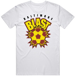 Baltimore Blast Major League Indoor Soccer Club Logo T Shirt Baltimore Blast Major League Indoor Soccer Club Logo T Shirt
