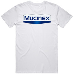 Mucinex Best Over The Counter Medication Logo Mens Size Large White T Shirt Mucinex Best Over The Counter Medication Logo Mens Size Large White T Shirt