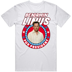 Benjamin Linus Lost For President Tv Show Villain Fan T Shirt Benjamin Linus Lost For President Tv Show Villain Fan T Shirt