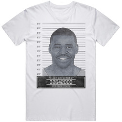 Michael Irvin Famous Sports Star Mugshot Police Department T Shirt Michael Irvin Famous Sports Star Mugshot Police Department T Shirt