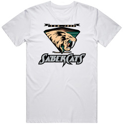 San Jose Saber Cats Arena Football League Team Sports Fan Logo T Shirt San Jose Saber Cats Arena Football League Team Sports Fan Logo T Shirt