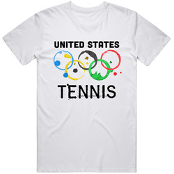 United States Tennis Rio 2016 Summer Olympics T Shirt United States Tennis Rio 2016 Summer Olympics T Shirt