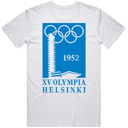 Helsinki 1952 Summer Olympics T Shirt Helsinki 1952 Summer Olympics T Shirt
