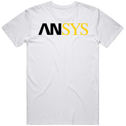Ansys Inc Nasdaq Company Logo Employee Fan Mens Size Large White T Shirt Ansys Inc Nasdaq Company Logo Employee Fan Mens Size Large White T Shirt