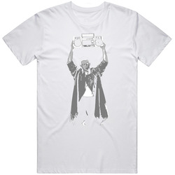 Say Anything John Cusack funny retro movie (2).jpg Mens Size Large White T Shirt Say Anything John Cusack funny retro movie (2).jpg Mens Size Large White T Shirt