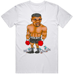 Iron Mike Tyson Caricature Vintage T Shirt Iron Mike Tyson Caricature Vintage T Shirt