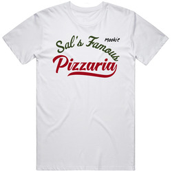 Sals Famous Pizzaria Mookie Spike Lee Mens Size Large White T Shirt Sals Famous Pizzaria Mookie Spike Lee Mens Size Large White T Shirt