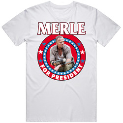 Merle Dixon The Walking Dead For President Tv Show Villain Fan Mens Size Large White T Shirt Merle Dixon The Walking Dead For President Tv Show Villain Fan Mens Size Large White T Shirt