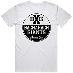 Bacharach Giants Negro Baseball League Team Retro Mens Size Large White T Shirt Bacharach Giants Negro Baseball League Team Retro Mens Size Large White T Shirt