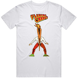 Flaming Carrot Comic Superhero Mens Size Large White T Shirt Flaming Carrot Comic Superhero Mens Size Large White T Shirt