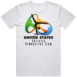 United States Artistic Gymnastics Team Rio 2016 Olympic Event Logo T Shirt United States Artistic Gymnastics Team Rio 2016 Olympic Event Logo T Shirt
