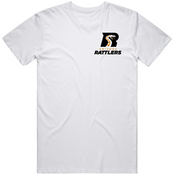 Arizona Rattlers Arena Football League Chest Emblem Team Sports Fan Logo Mens Size Large White T Shirt Arizona Rattlers Arena Football League Chest Emblem Team Sports Fan Logo Mens Size Large White T Shirt