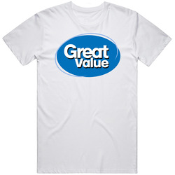 Great Value Favorite Popcorn Snack Food Lovers Mens Size Large White T Shirt Great Value Favorite Popcorn Snack Food Lovers Mens Size Large White T Shirt