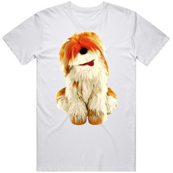 Barkley The Dog Sesame Street Mens Size Large White T Shirt Barkley The Dog Sesame Street Mens Size Large White T Shirt