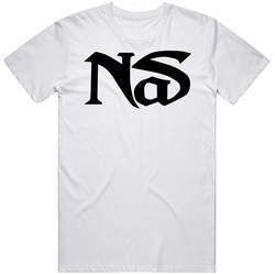 Nas Rapper Logo Rap Hop Hop Music Fan Mens Size Large White T Shirt Nas Rapper Logo Rap Hop Hop Music Fan Mens Size Large White T Shirt