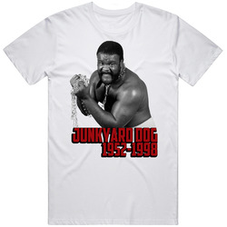 Junkyard Dog Sylvester Ritter Wrestling Memorial Fan Mens Size Large White T Shirt Junkyard Dog Sylvester Ritter Wrestling Memorial Fan Mens Size Large White T Shirt