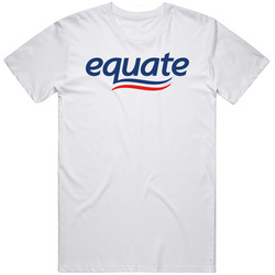 Equate Best Over The Counter Medication Logo Mens Size Large White T Shirt Equate Best Over The Counter Medication Logo Mens Size Large White T Shirt