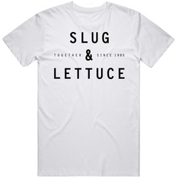 Slug And Lettuce Uk Chain Restaurants Logo Mens Size Large White T Shirt Slug And Lettuce Uk Chain Restaurants Logo Mens Size Large White T Shirt