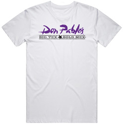 Don Pablo's Big Tex Bold Mex Mexican Grill Food Restaurant Logo Mens Size Large White T Shirt Don Pablo's Big Tex Bold Mex Mexican Grill Food Restaurant Logo Mens Size Large White T Shirt