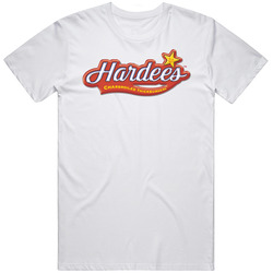Hardees Best Southern Restaurants Fan Mens Size Large White T Shirt Hardees Best Southern Restaurants Fan Mens Size Large White T Shirt