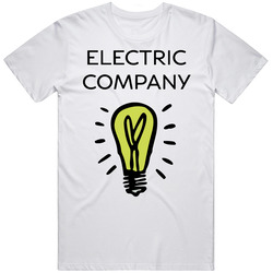 Monopoly Electric Company Board Game Space Group Halloween Costume Mens Size Large White T Shirt Monopoly Electric Company Board Game Space Group Halloween Costume Mens Size Large White T Shirt