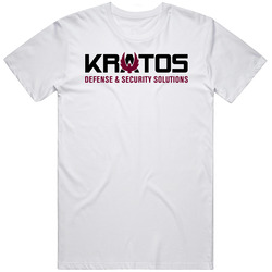Kratos Defense And Security Solutions Inc Nasdaq Company Logo Employee Fan Mens Size Large White T Shirt Kratos Defense And Security Solutions Inc Nasdaq Company Logo Employee Fan Mens Size Large White T Shirt